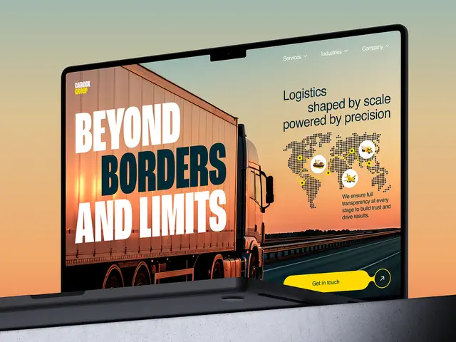 Cargo Group — Hero website design direction